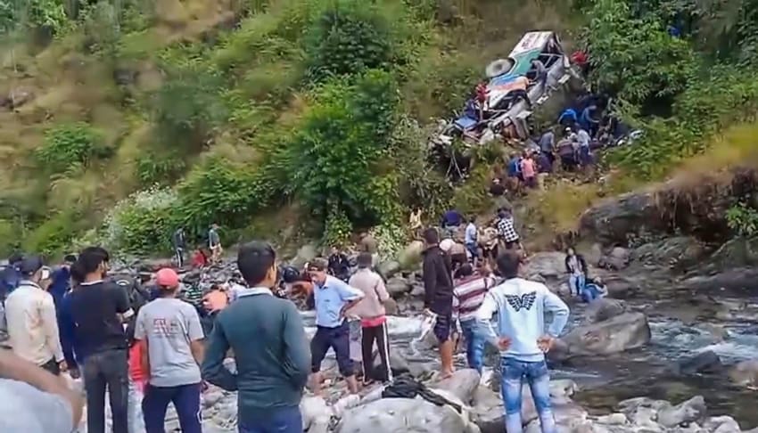 SDRF and NDRF rescue team Almora