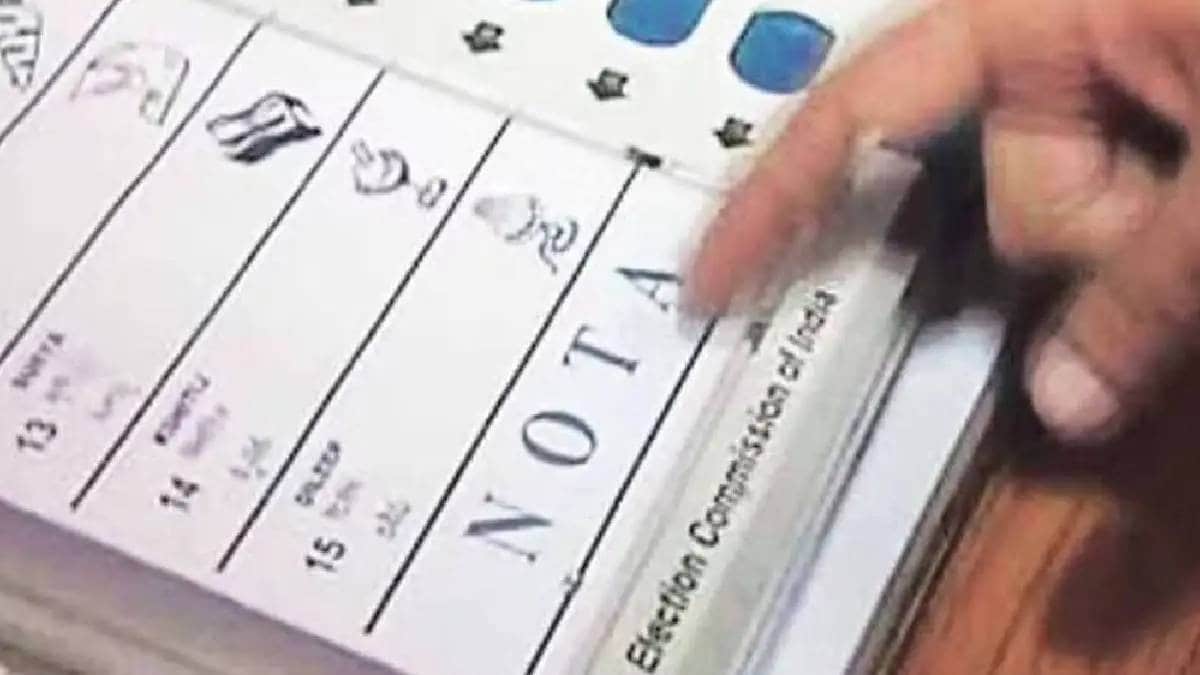 71000 nota used in mumbai in Maharashtra Assembly poll
