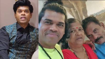 Actor Siddharth Jadhav was given advice by his mother to stay addict of drink and cigarette