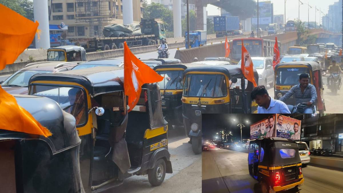 rickshaw owners drivers Acche Din assembly election campaign