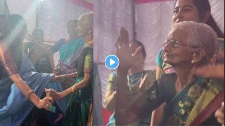 rang maza vegla fame anagha atul dance with grandmother on zingat song