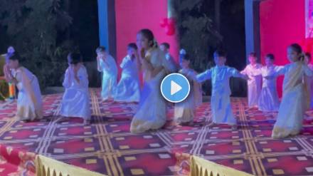 Children dance on Kurchi Madathapetti Tamil Song