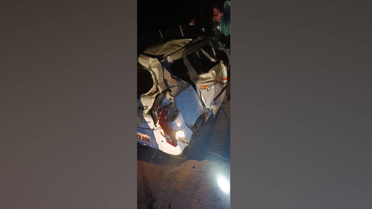 One killed three injured in Samriddhi Expressway accident after speeding car burst tyres