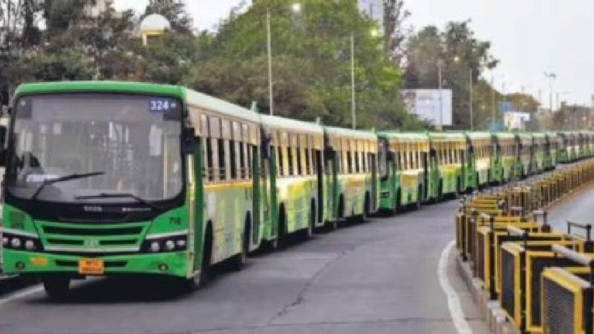 young man and his companion broke PMP bus glass pushed the driver