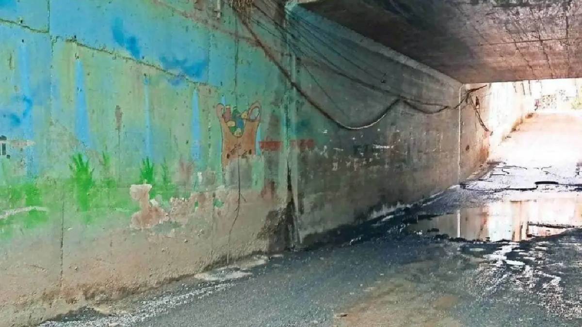 mankhurd T Junction Maharashtra Nagar subway repair