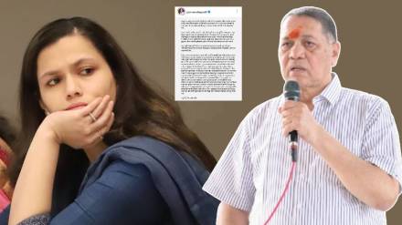 Purwa Walse Patil emotional post for father dilip walse patil