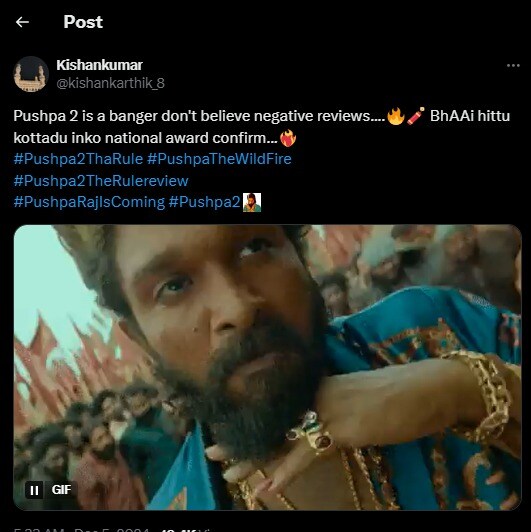 Pushpa 2 Movie Public Review