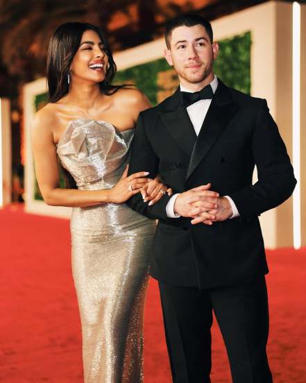 Priyanka chopra and nick jonas at red sea international film festival