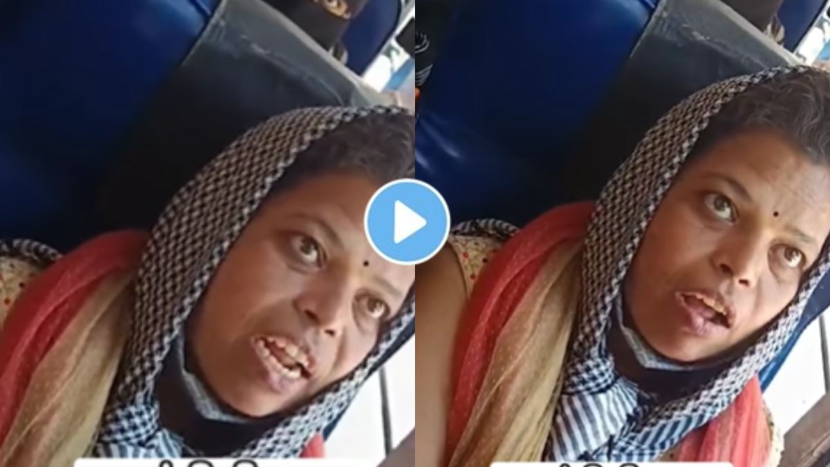 Woman passenger argues with conductor in ST bus