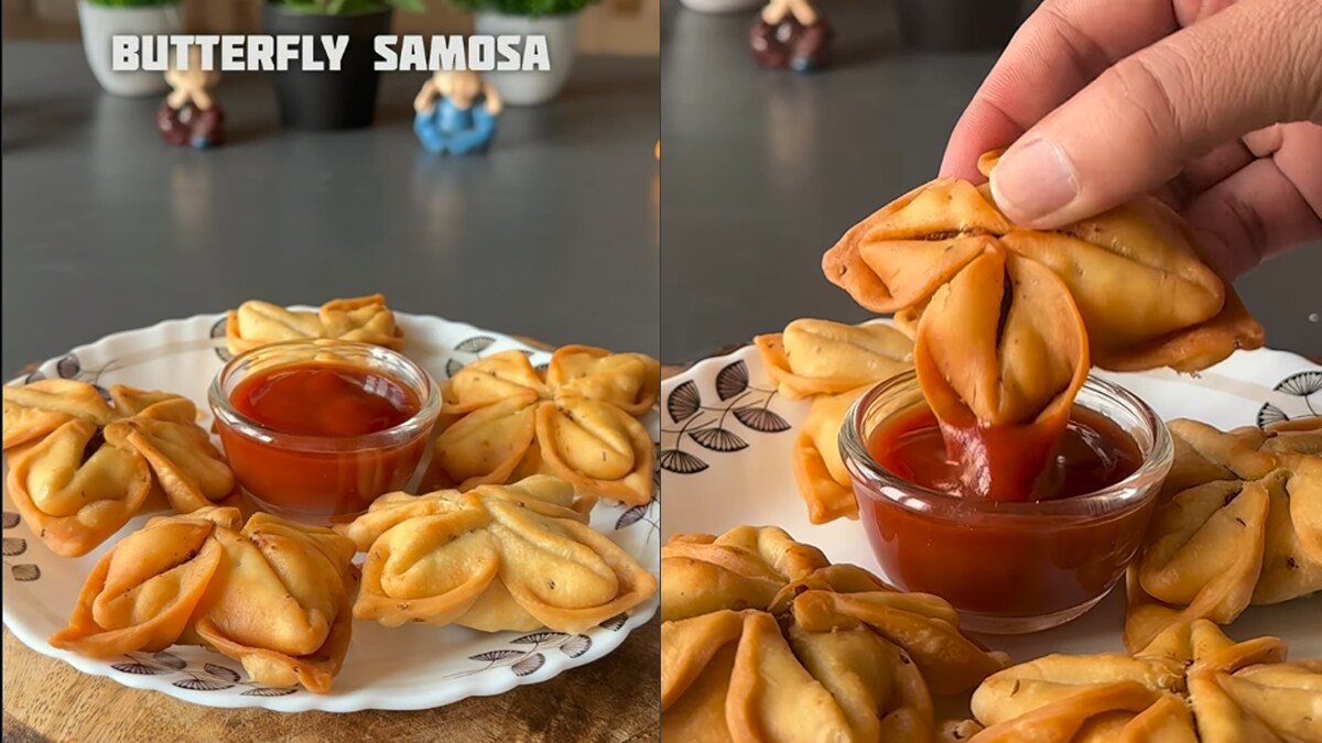 Crispy Butterfly Samosa Recipe
