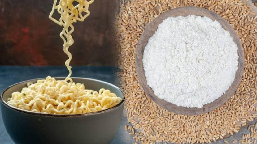 home made wheat flour Maggi