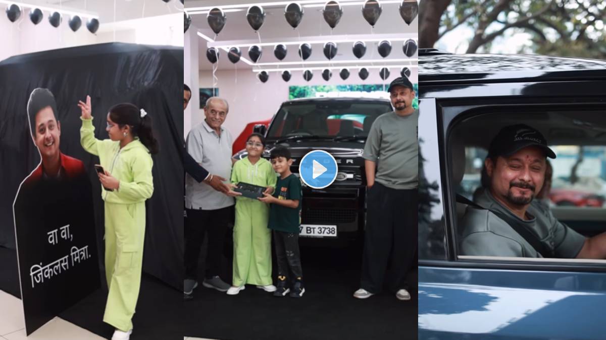 Swapnil Joshi Brand New Defender Car