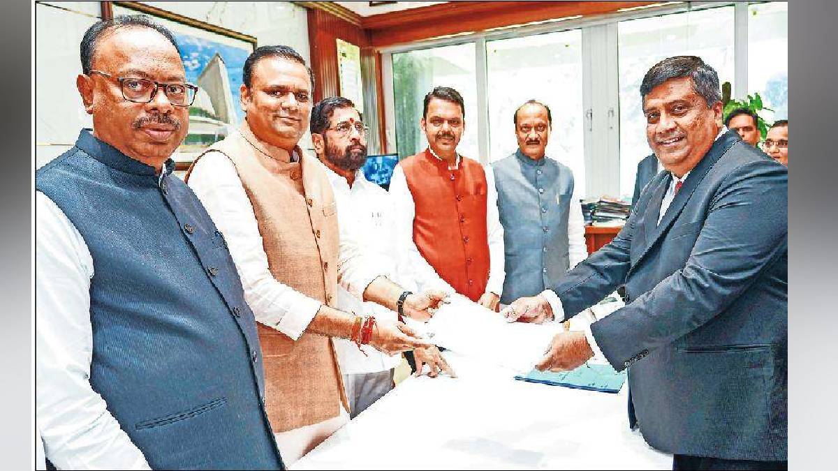 BJP leader and MLA Rahul Narvekar elected unopposed as the Speaker of the Legislative Assembly