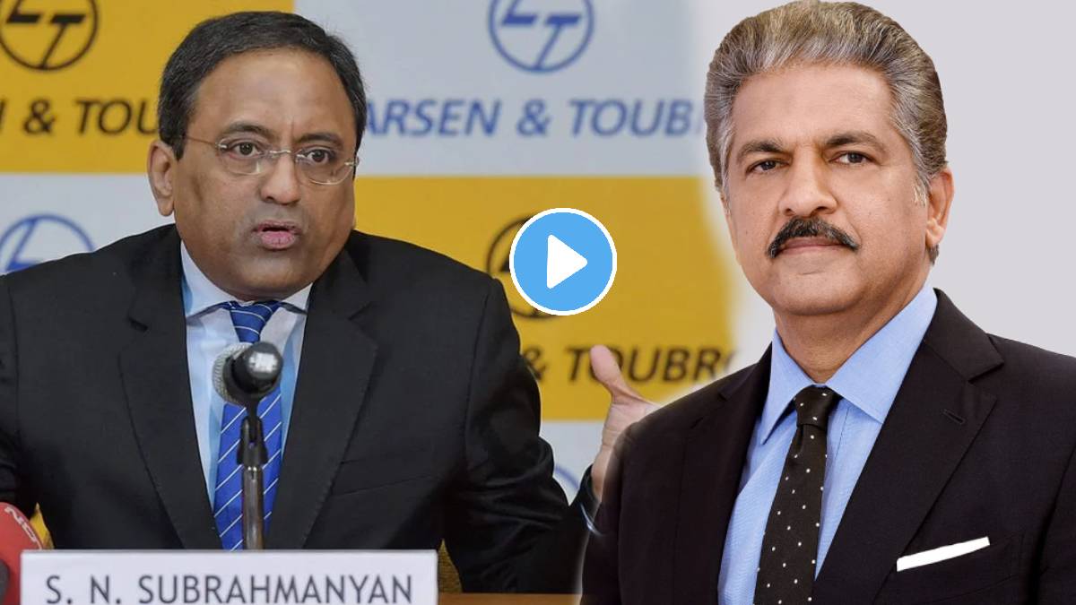 Anand Mahindra takes a swipe at L&T chairman comment
