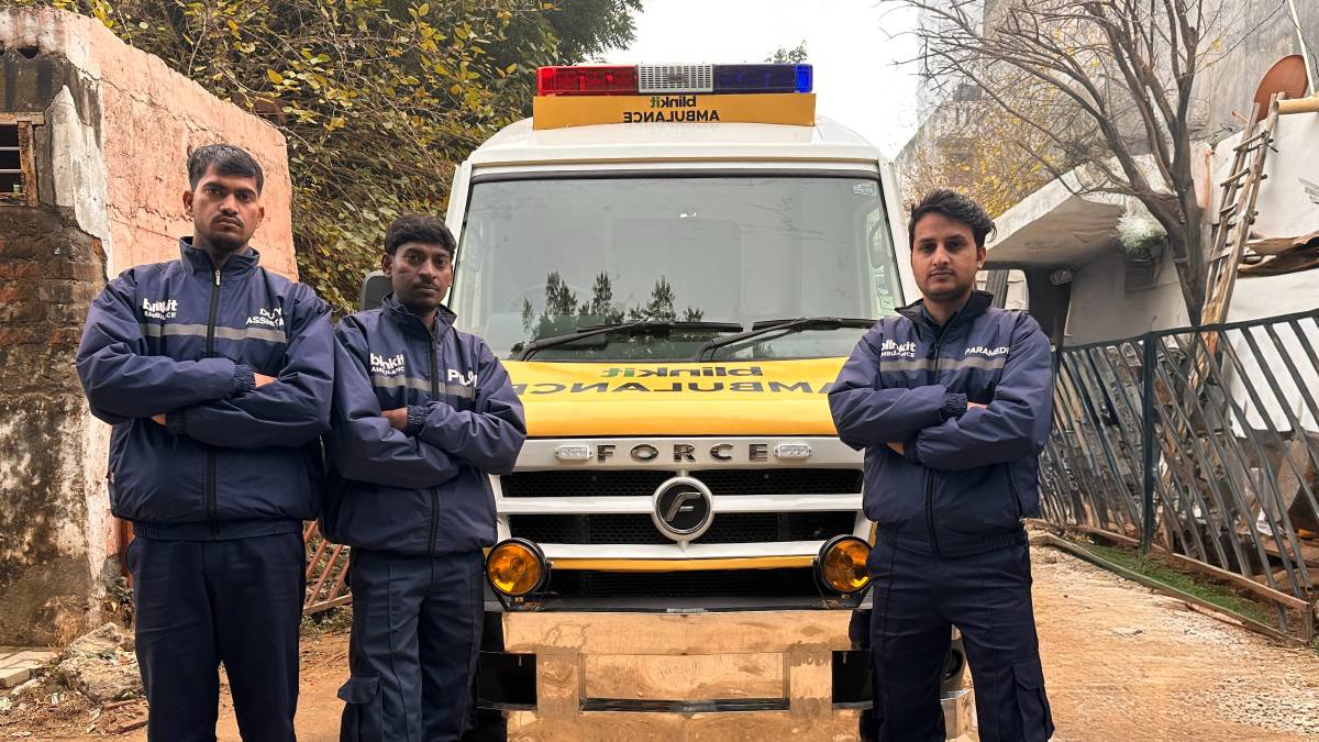 Blinkit Ambulance