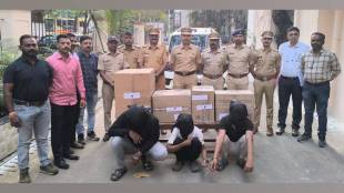 anti narcotics squad arrested three ganja smugglers in Dombivli seizing 30 kg worth Rs 6 lakh