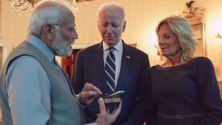 Image of Jill Biden, PM Modi