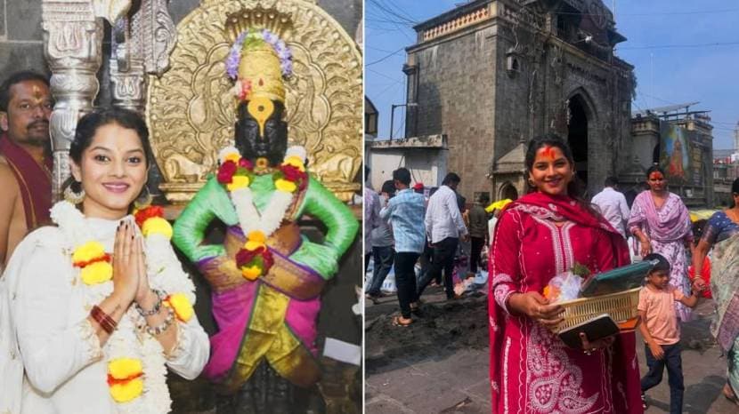 Sakshee Gandhi devdarshan photos