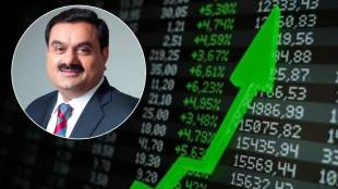 adani group stocks gains