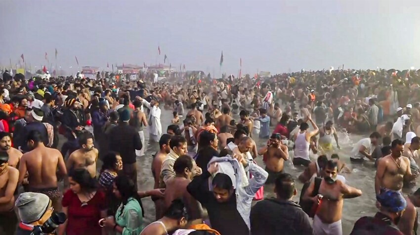 Kumbh Mela second day highlights
