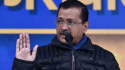"Manjinder Singh Sirsa accuses Arvind Kejriwal of facing legal battles in Delhi courts and jail."