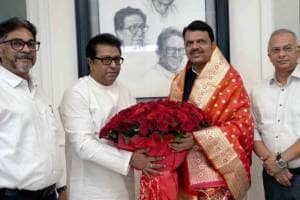 Devendra Fadnavis Raj Thackeray Meet