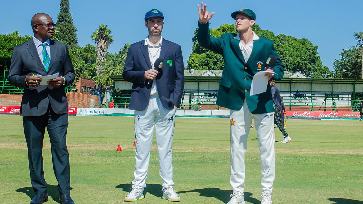 Zimbabwe Player Johnathan Campbell Captains on Test Debut Father Was Alistair Campbell