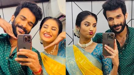 Yed Lagla Premacha fame Pooja Birari shared special post for vishal nikam