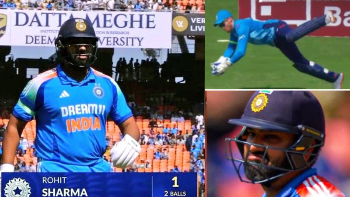 IND vs ENG Rohit Sharma Wicket