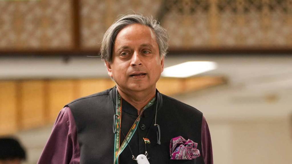 काँग्रेसमधल्या अंतर्गत कलहांबाबत शशी थरुर काय म्हणाले? (फोटो-इंडियन एक्स्प्रेस)