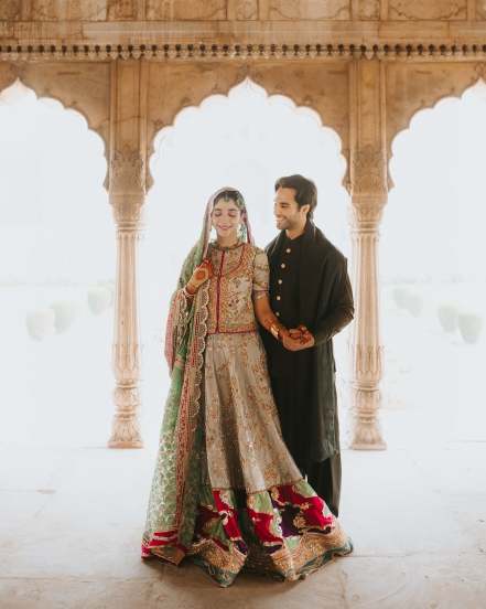 Sanam Teri Kasam Saru Wedding Photos, Actress Mawra Hocane Wedding Pics
