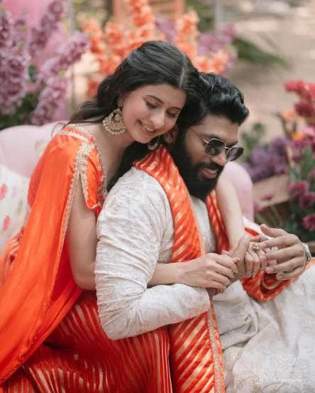ankita walawalkar and kunal bhagat mehendi ceremony