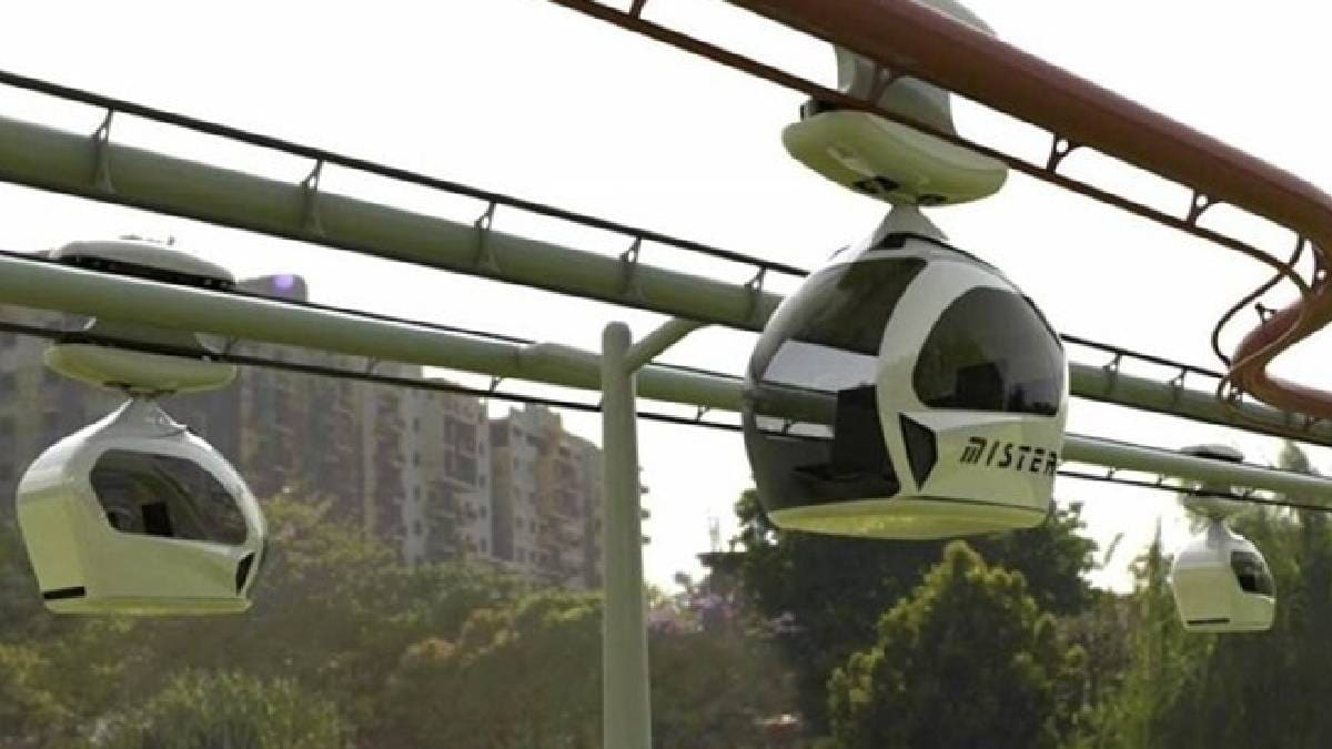 Transport Minister pratap sarnaik elevated Podcar transport vadodara project review