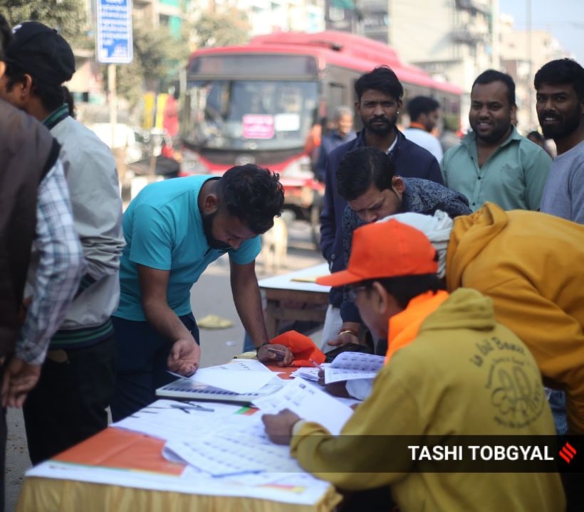 मतदारांची मतदानाची टक्केवारी निर्णायक भूमिका बजावेल अशी अपेक्षा आहे. २०२० च्या दिल्ली विधानसभा निवडणुकीत मतदानाची टक्केवारी ६२.५९ टक्के होती. (एक्सप्रेस फोटो: ताशी तोबग्याल)