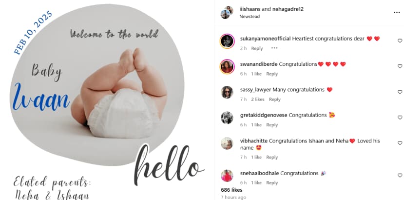 Marathi Actress Blessed With Baby Boy 