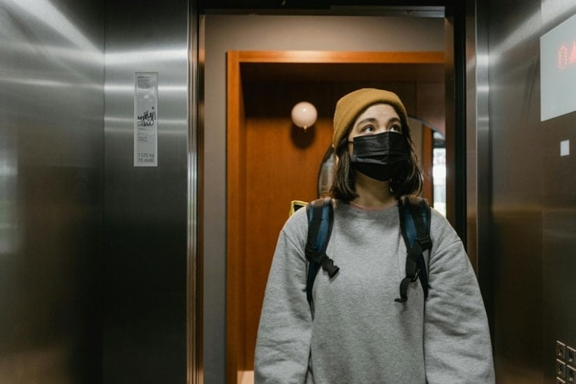 overloaded elevator