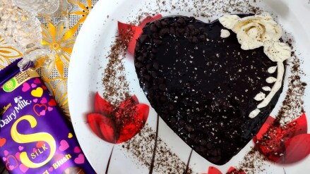 Valentine Special Lava Cake Recipe in Marathi