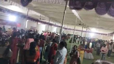 Anniversary celebration of self help group women at Circus Ground Wardha news