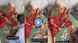 Video : रागाच्या भरात आज्जीने चक्क नोटा फाडल्या, नेटकरी म्हणाले, “यांच्यापुढे पैशाला काय किंमत..”