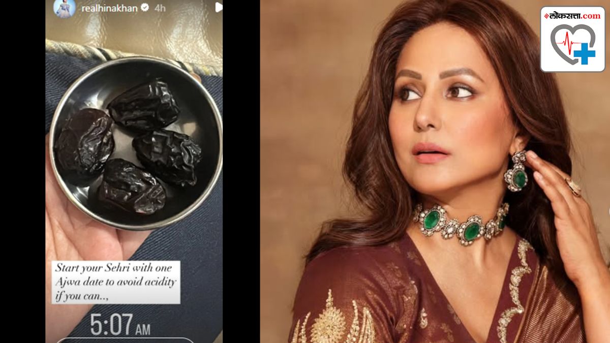 Hina Khan suggested who is fasting during Ramadan eat one Ajwa date to avoid acidity