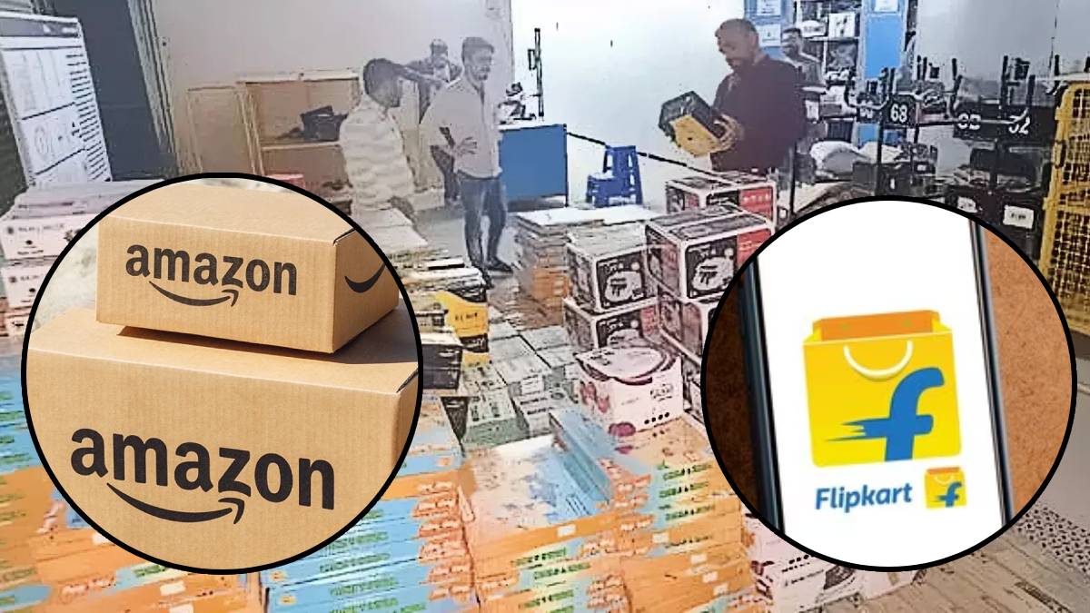 Amazon warehouse raid