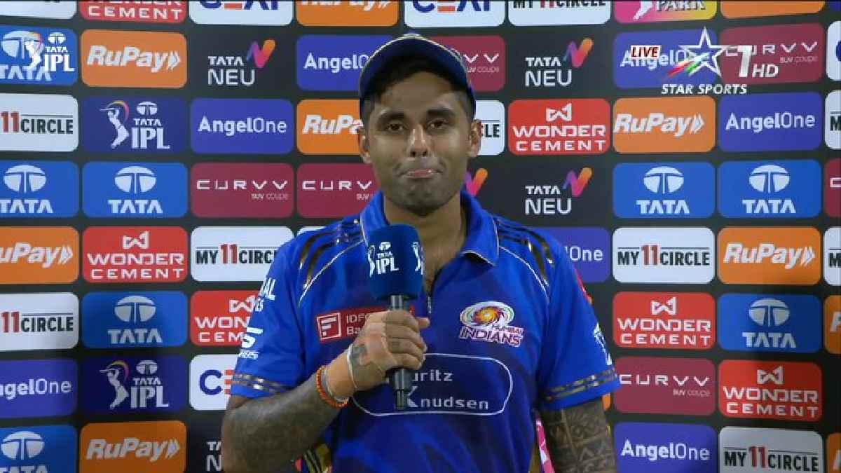 Suryakumar Yadav Statement on Mumbai Indians Defeat vs CSK Said Ruturaj batting took the game away from us