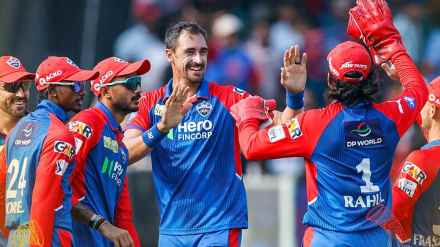 DC Beat SRH by 7 Wickets Mitchell Starc Fifer Faf Du Plessis Fifty IPL 2025