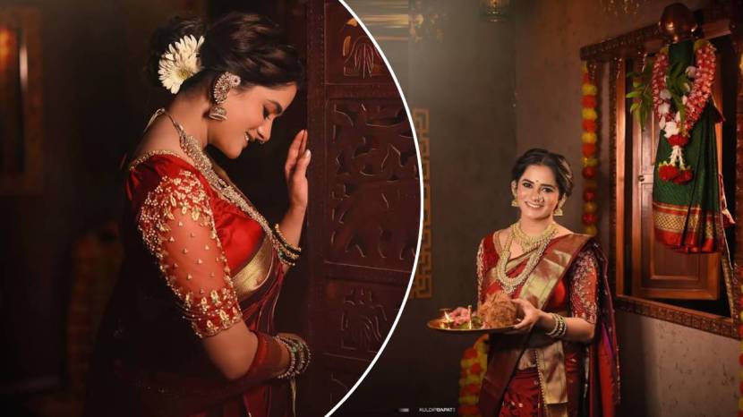 Gudhi Padwa 2025 Marathi actress bhagyashree mote traditional look
