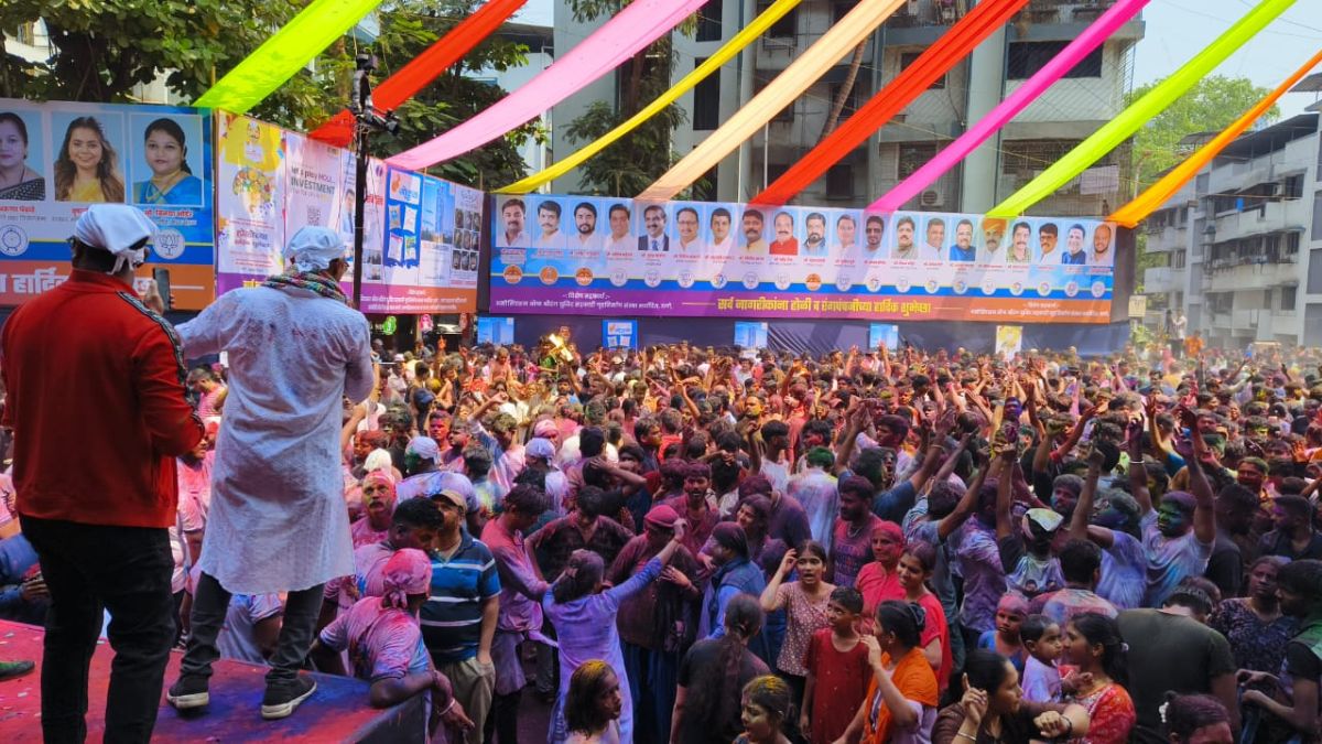 The excitement of Dhulwad and holi in Thane city