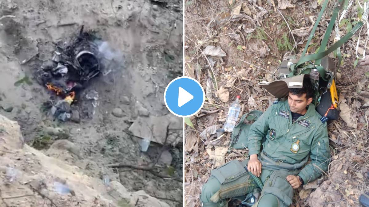 IAF Fighter Jet Crashes Haryana