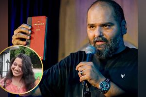 BJP MLA Sudhir Mungantiwar discussing Kunal Kamra’s remarks about Maharashtra DCM Eknath Shinde.