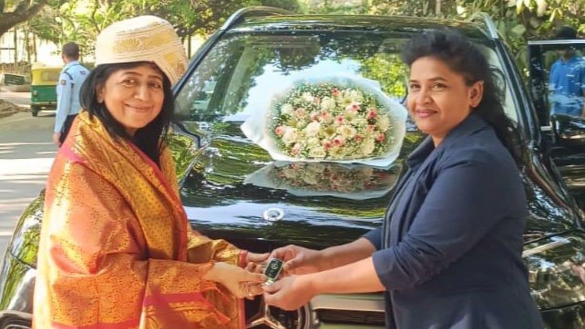 Nikhil, Nithin Kamath gift Rs 1.5 crore Mercedes to Mother
