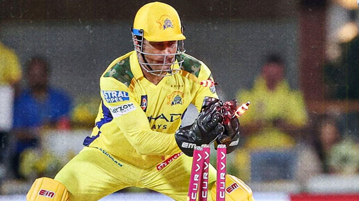 Virender Sehwag comments on MS Dhoni’s stumping, claiming it wasn’t extraordinary, as the batter’s leg was already out of the crease.