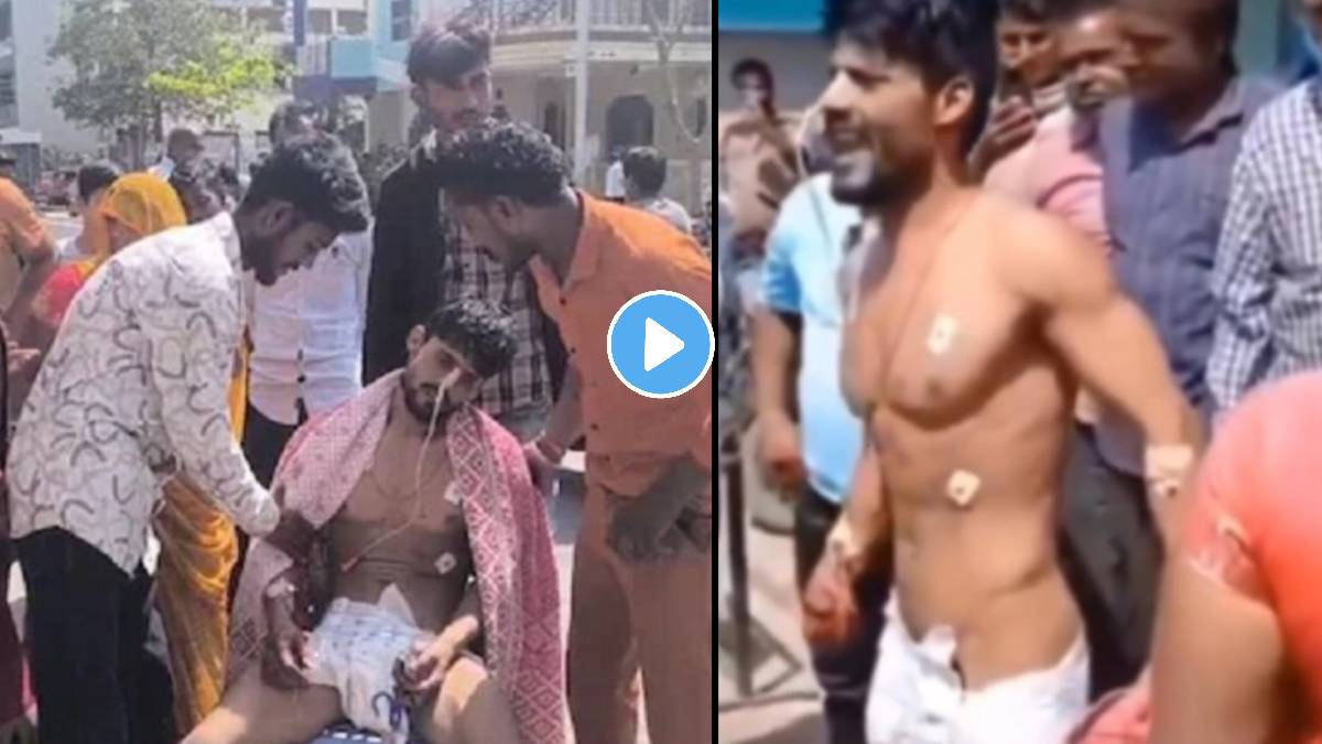 Madhya Pradesh patient viral video
